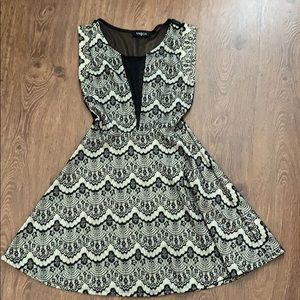 Super cute dress with sheer back